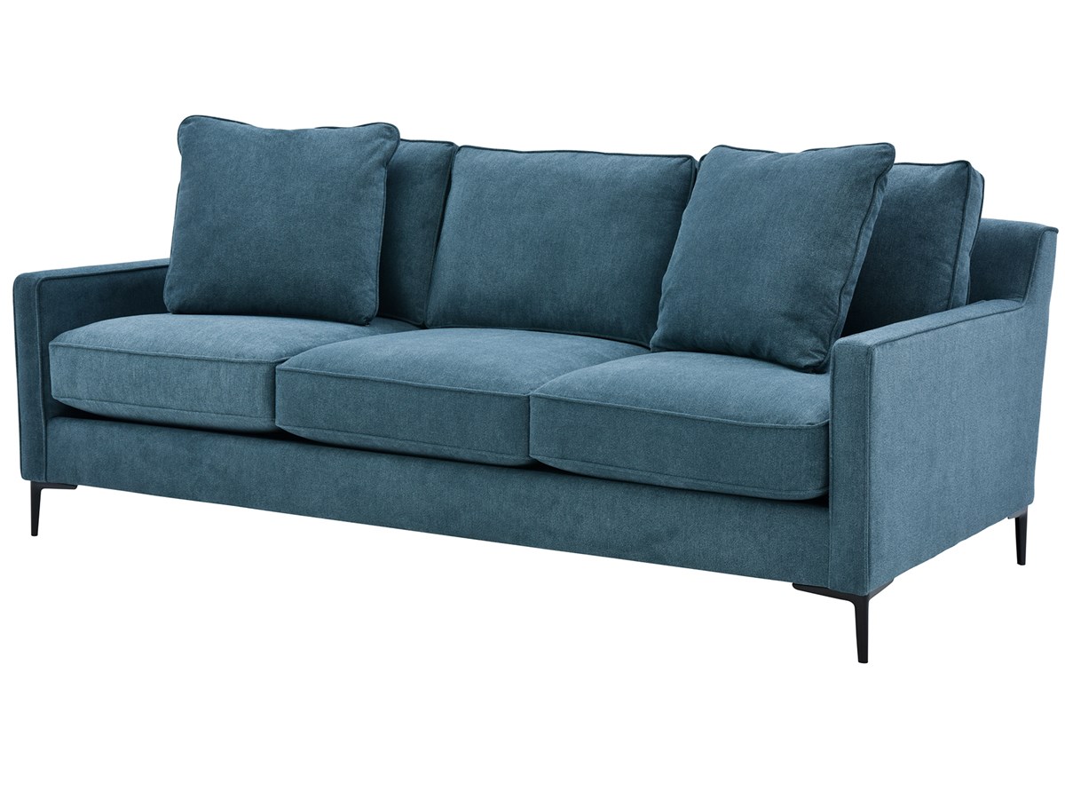 San Francisco Sofa, Dark Teal Blue